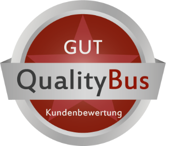 Ausgezeichnet von Qualitybus im Jahr 2020 mit GUT